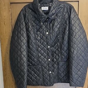 St. John's Bay Quilted Black Puffer Jacket